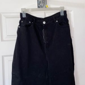 H&M Divided straight black pants